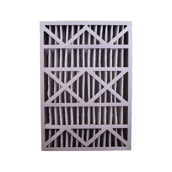 Bestair 16 in. W X 20 in. H X 2 in. D 8 MERV Pleated Air Filter 1 pk BA2-1620-8 - main
